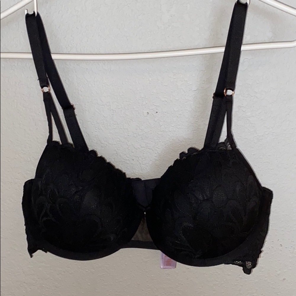 Savage X Fenty Black lighty lined Bra